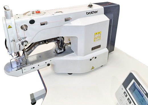 Brother KE-430HX Electronic Direct Drive Lockstitch Bar Tacker Sewing Machine